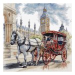 Carriage Ride Counted Cross Stitch Kit (image for) Carriage Ride Counted Cross Stitch Kit